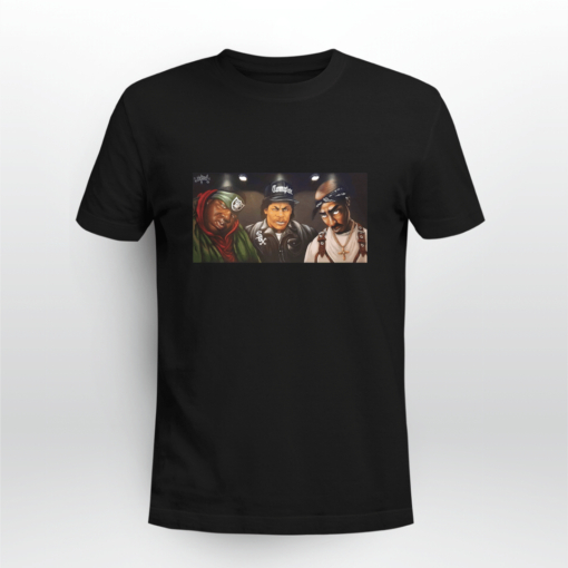 The Notorious BIG Eazy-E &amp Tupac Shakur Art Tshirt