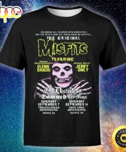 The Original Misfits Add Shows With The Distillers, The Damned &amp Cro-Mags Unisex T-shirt