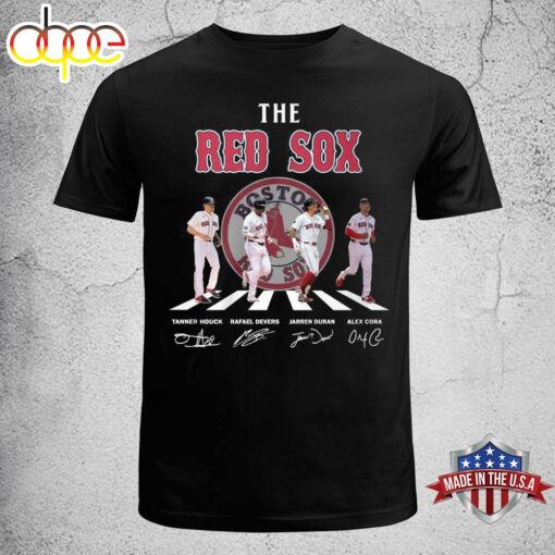 The Red Sox Abbey Road Signatures Shirt