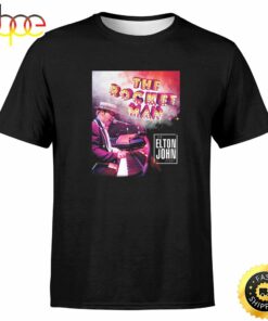 The Rocket Man A Tribute To Sir Elton John Tour 2023 Unisex Black T-shirt