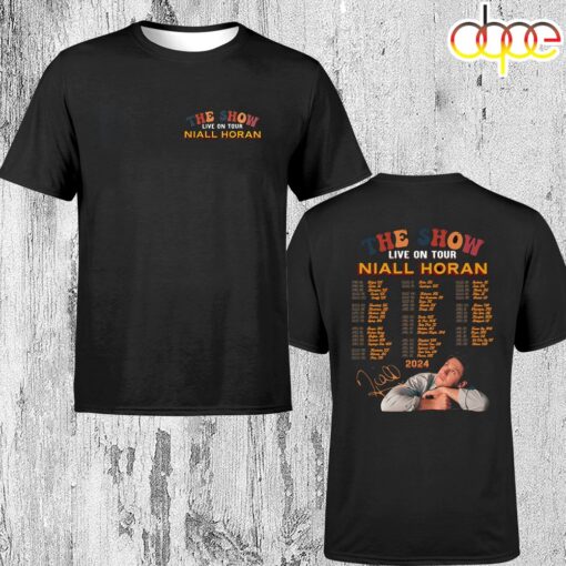 The Show Live On Tour Niall Horan 2024 Unisex T-Shirt