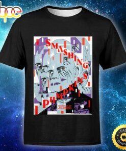 The Smashing Pumpkins Cincinnati September 5, 2023 Poster &amp Setlist Trading Card Unisex Tshirt