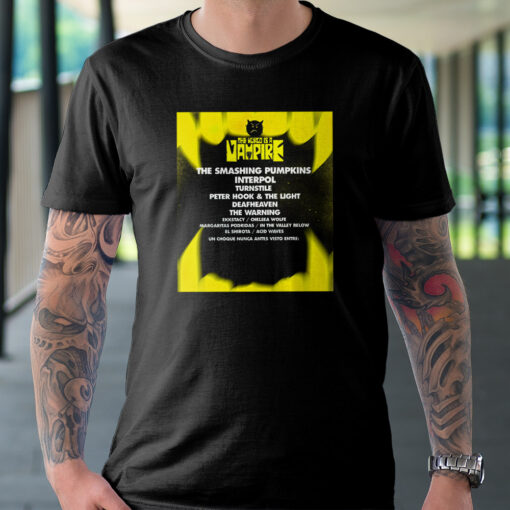 The Smashing Pumpkins Encabeza Nuevo Festival 2023 Unisex T-shirt