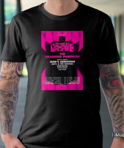 The Smashing Pumpkins Encabeza Nuevo Festival En 2023 Unisex T-shirt