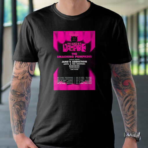 The Smashing Pumpkins Encabeza Nuevo Festival En 2023 Unisex T-shirt