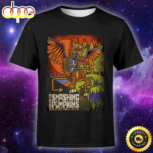 The Smashing Pumpkins Holmdel August 24, 2023 Poster Unisex T-shirt