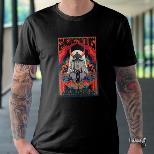 The Smashing Pumpkins Rock Invasion World Tour 2022 Unisex T-shirt