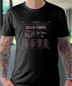 The Smashing Pumpkins Tour 2022 Dates Black Unisex T-shirt