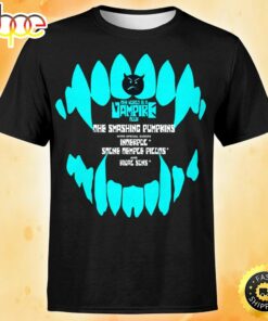 The Smashing Pumpkins Tour 2023 Dates Unisex Black T-shirt