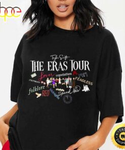 The Taylor Swift The Eras Tour 2023 T-Shirt Gift For Fans