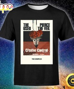 The Veil Creative Control Tour 2023 Wednesday June 28th The Complex Salt Lake City Utah Events Unisex Tshirt 1