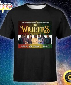The Wailers 2023 Usa Tour Unisex T-shirt The Wailers 2023 Usa Tour Unisex T-shirt