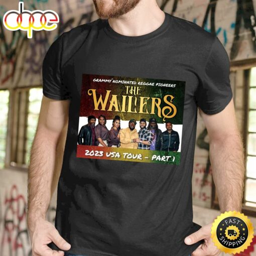 The Wailers 2023 Usa Tour Unisex T-shirt