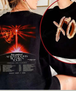 The Weeknd After Hours Til Dawn Tour 2022  Two Sided Graphic Unisex T-shirt