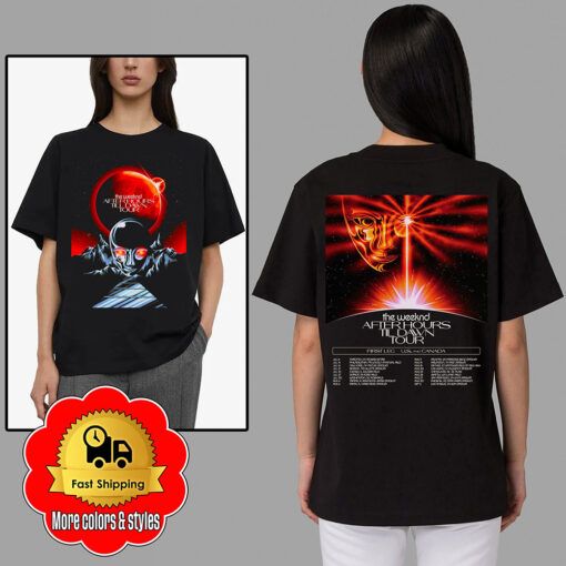 The Weeknd After Hours Tour 2022 Dates Concert  Unisex T-shirt