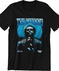 The Weeknd Album 2022 After Hours Till Dawn FM Tour Concert T-shirt