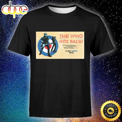 The Who Announce A Uk Summer Tour 2023 Unisex Tshirt