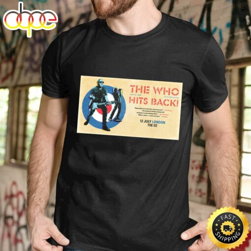 The Who Announce A Uk Summer Tour 2023 Unisex Tshirt