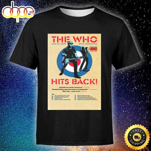 The Who Announce A Uk Summer Tour And A New Live Album Unisex Tshirt