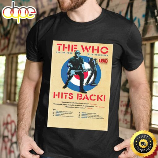 The Who Announce A Uk Summer Tour And A New Live Album Unisex Tshirt