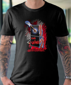 The Who Hits Back North American Tour 2022 Toronto Black Unisex T-Shirt