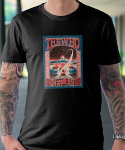 The Who Hits Back Tour North America Dates 2022 Portland Unisex T-shirt