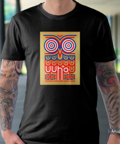 The Who Leeds 1 1970 by Ames Bros Golden Owl Edition Unisex Tshirt 1 The Who Leeds 1 1970 by Ames Bros Golden Owl Edition Unisex Tshirt 2