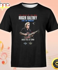 The Who Roger Daltrey Announces Uk Who Was I Tour 2023 Unisex Tshirt