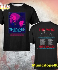 The Who Tour 2022 Hits Back North American Dates Unisex T-Shirt