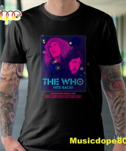The Who Tour 2022 Hits Back North American Unisex T-Shirt