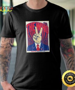 The Who Tour 2022, October 22nd Climate Pledge Arena T-shirt