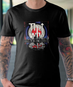 The Who Tour North America 2022 Chicago Unisex Black T Shirt 1