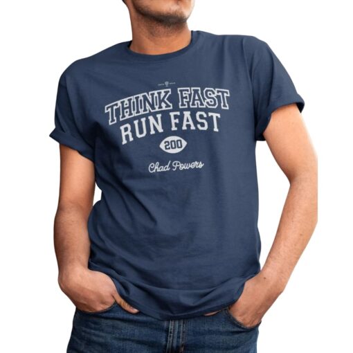 Think Fast Run Fast Chad Powers Unisex T-Shirt