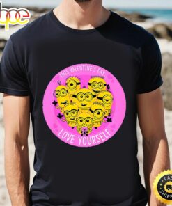 This Valentine Day Love Yourself Minions Group Shot Valentine’s