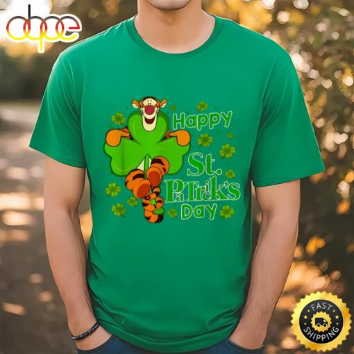 Tigger Happy St Patricks Day Shirt