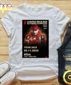Till Lindemann World Tour 2023 Latvia shirt