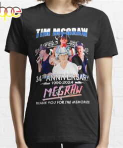 Tim Mcgraw Concert 34th Anniversary 1990 – 2024 T-Shirts