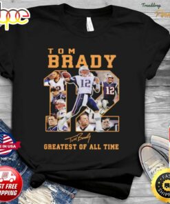 Tom Brady 12 Greatest Of All Time Signatures Shirt