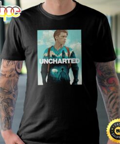 Tom Holland Uncharted Poster T Shirt 2