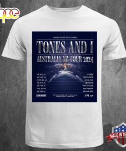 Tones And I 2024 AUG SEP AUS NZ Tour Live Music Australia Unisex T-shirt