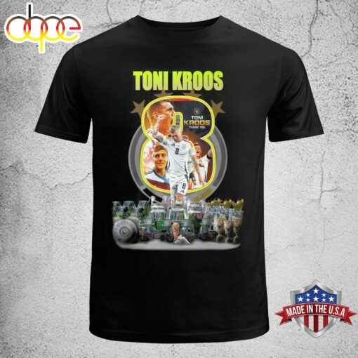 Toni Kroos 2007-2024 Thank You For The Memories T-Shirt