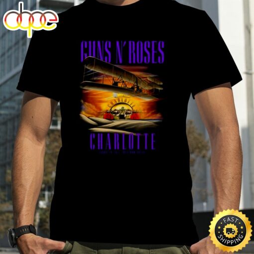 Tonight We Hit Charlotte August 29th 2023 Spectrum Center Guns N Roses Tour Fan Gifts T-Shirt