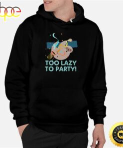 Too Lazy To Party Sloth Funny New Years Eve  Unisex Basic T-shirt