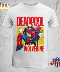 Top Marvel Bestie Couple Deadpool And Wolverine Movie 2024 Unisex T-Shirt