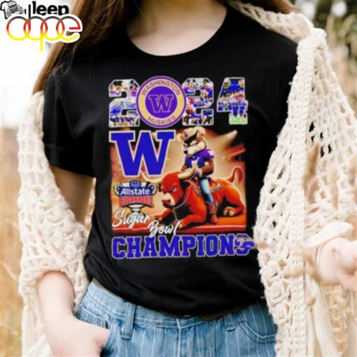 Top Washington Huskies 2024 Allstate Sugar Bowl Champions Shirt