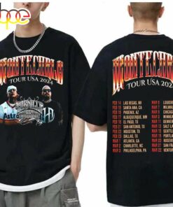 Tornillo x Dharius Montecarlo Tour Usa 2024 T-Shirt