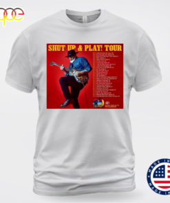 Toronzo Cannon Announces SHUT UP &amp PLAY Tour 2024 T-shirt