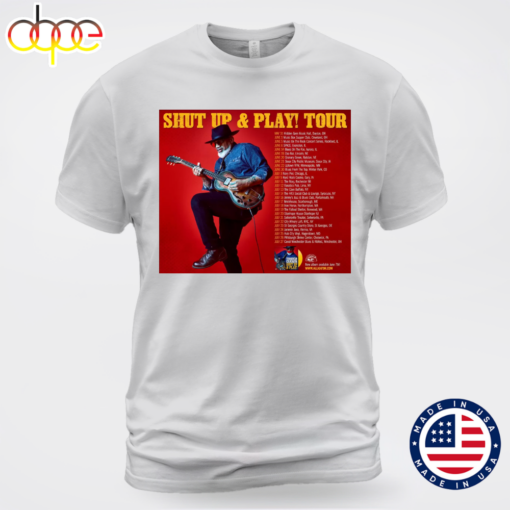 Toronzo Cannon Announces SHUT UP &amp PLAY Tour 2024 T-shirt