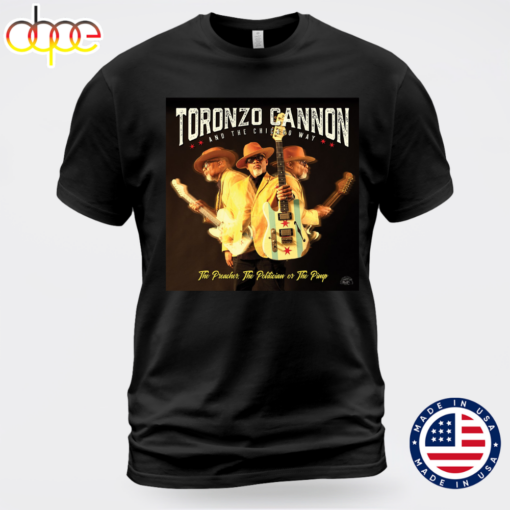 Toronzo Cannon, Jimmys Jazz and Blues Club, Portsmouth, 16 July 2024 T-shirt