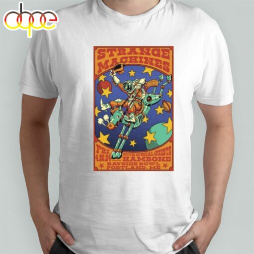 Tour 2024 Strange Machines Bayside Bowl T-shirt